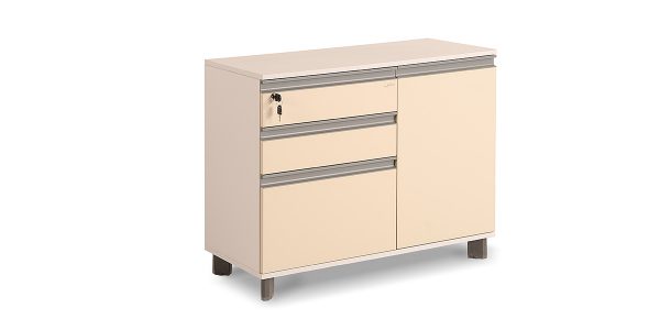 Neka Three-Drawer Filing Cabinet